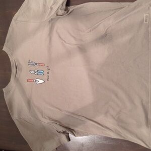 Green Men's XXXL Life is Good Crusher Tee "You Dig" Gardening